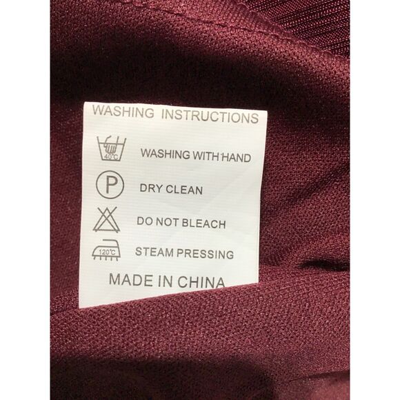 BeryLove XL Red Glitter Evening Midi Dress - Picture 10 of 12